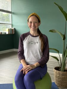 headshot of prenatal yoga instructor at Full Circle Yoga KC