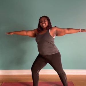 Miracle, a prenatal yoga teacher at Full Circle Yoga KC